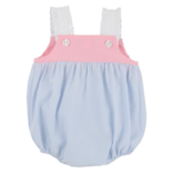 The Beaufort Bonnet Company TBBC Babs Bubble - Breakers Blue Seersucker/Sandpearl Pink