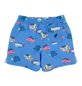 The Beaufort Bonnet Company TBBC Tortola Swim Trunks - Here Fishy Fishy