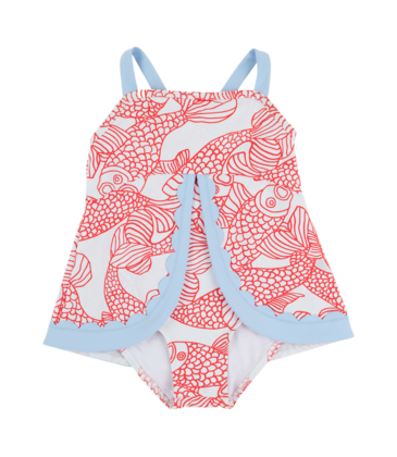 The Beaufort Bonnet Company TBBC Stratford Scallop Swimsuit - Big Fish