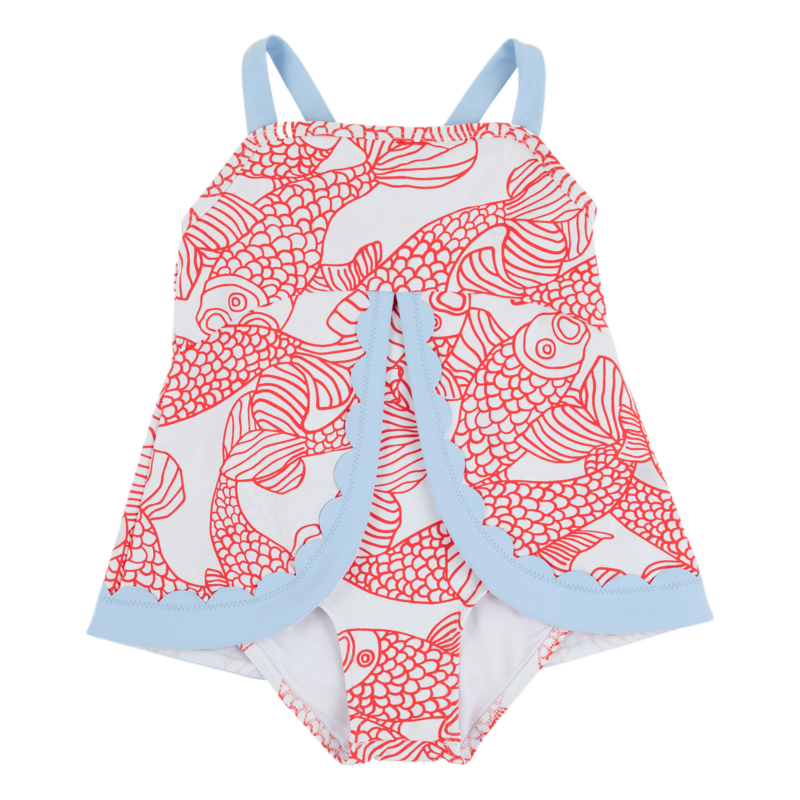 The Beaufort Bonnet Company TBBC Stratford Scallop Swimsuit - Big Fish