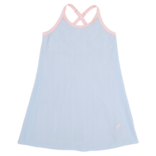 The Beaufort Bonnet Company TBBC Prepletic Little Miss Tennis Dress - BSB Seersucker/PBP