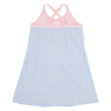 The Beaufort Bonnet Company TBBC Prepletic Little Miss Tennis Dress - BSB Seersucker/PBP