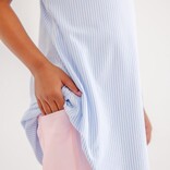 The Beaufort Bonnet Company TBBC Prepletic Little Miss Tennis Dress - BSB Seersucker/PBP