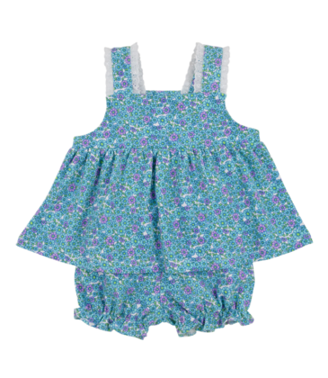 The Beaufort Bonnet Company TBBC Babs Bloomer Set - Fitzroy Floral