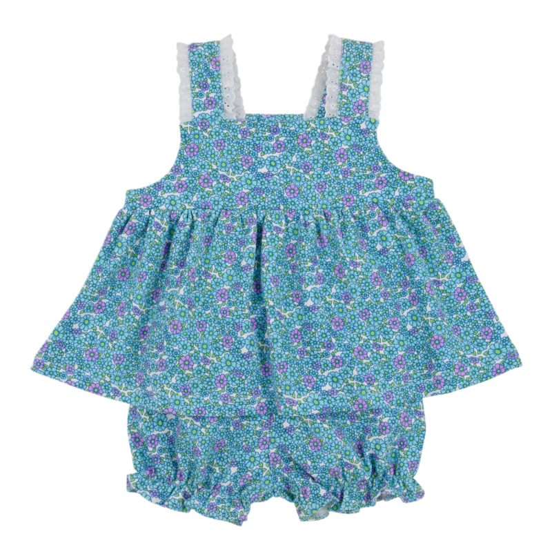 The Beaufort Bonnet Company TBBC Babs Bloomer Set - Fitzroy Floral