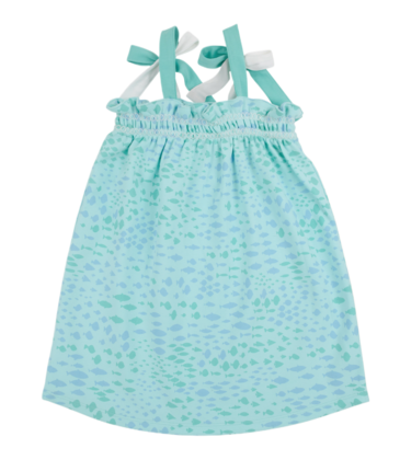 The Beaufort Bonnet Company TBBC Lainey's Little Dress - Sarasota School of Fish