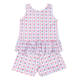 Lila + Hayes Lila + Hayes Poppy Short Set - Liberty Floral