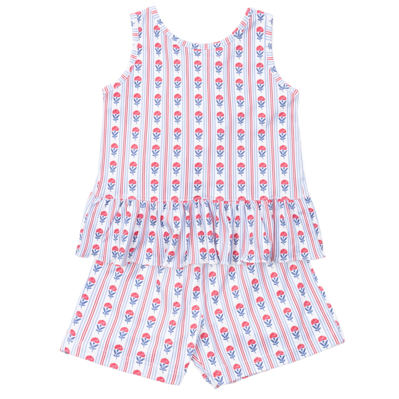 Lila + Hayes Lila + Hayes Poppy Short Set - Liberty Floral