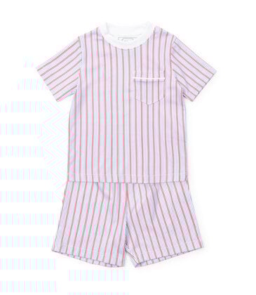 Lila + Hayes Lila + Hayes Charles Short Set - Liberty Stripe