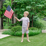 Lila + Hayes Lila + Hayes Charles Short Set - Liberty Stripe