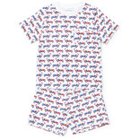 Lila + Hayes Lila + Hayes Charles Short Set - Patriotic Jeeps