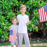 Lila + Hayes Lila + Hayes Beckett Pant - Patriotic Jeeps