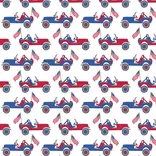 Lila + Hayes Lila + Hayes Beckett Pant - Patriotic Jeeps