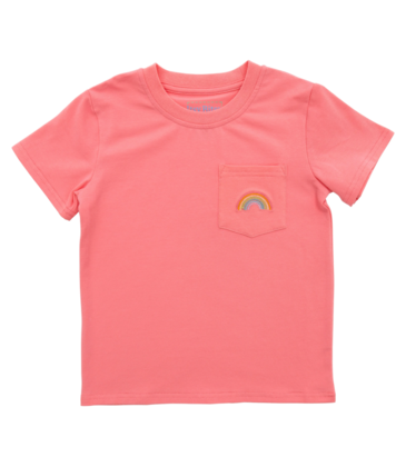 Itsy Bitsy Itsy Bitsy Pocket Tee - Rainbow