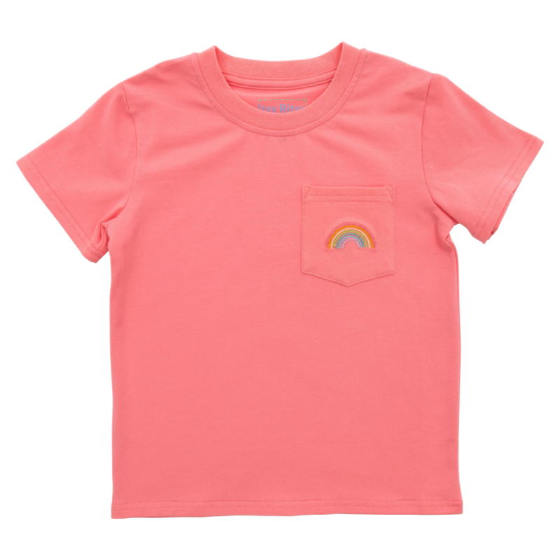 Itsy Bitsy Itsy Bitsy Pocket Tee - Rainbow