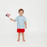 Itsy Bitsy Itsy Bitsy Pocket Tee - Bomb Pop