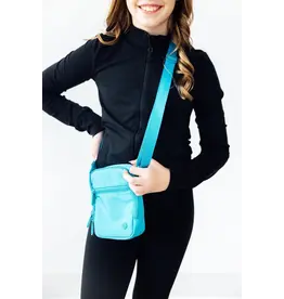 Mila & Rose Mila & Rose Turquoise Crossbody Bag