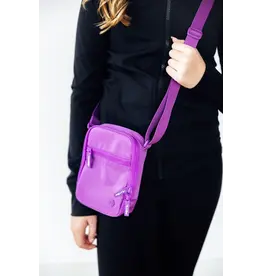 Mila & Rose Mila & Rose Neon Purple Crossbody Bag