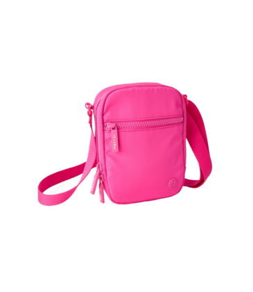 Mila & Rose Mila & Rose Neon Pink Crossbody Bag