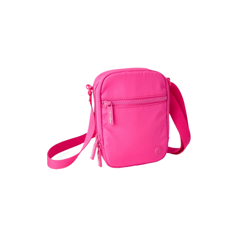 Mila & Rose Mila & Rose Neon Pink Crossbody Bag