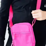 Mila & Rose Mila & Rose Neon Pink Crossbody Bag