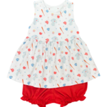 James & Lottie *Pre-Order* James & Lottie Sophia Bloomer Set - Keep Your Eye on the Ball