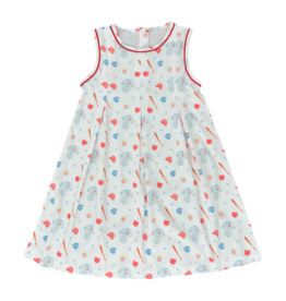 James & Lottie James & Lottie Penny Pleat Dress - Keep Your Eye on the Ball