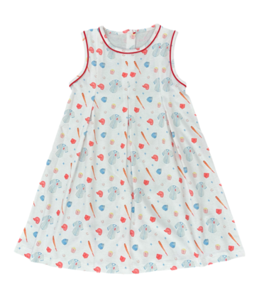 James & Lottie James & Lottie Penny Pleat Dress - Keep Your Eye on the Ball