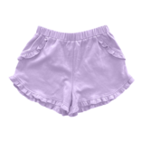 James & Lottie James & Lottie Kinley Ruffle Shorts - Lavender