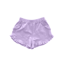 James & Lottie James & Lottie Kinley Ruffle Shorts - Lavender