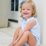James & Lottie James & Lottie Rosie Bubble - Light Blue Stripe