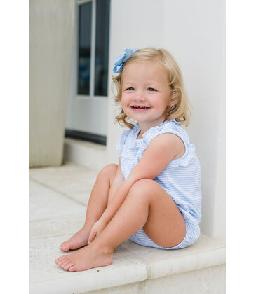 James & Lottie James & Lottie Rosie Bubble - Light Blue Stripe