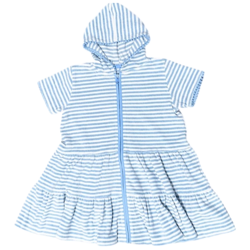 James & Lottie James & Lottie Terrycloth Coverup - Blue Stripe