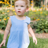 James & Lottie James & Lottie Boy Bubble - Royal Blue Stripe