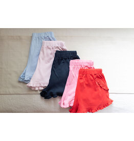 James & Lottie James & Lottie Kinley Ruffle Shorts - Light Blue