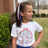 Wee Ones Wee Ones Satin Stars w/ Streamers Hair Clip