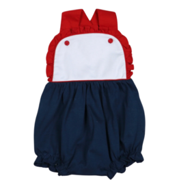 Baby Loren Patriotic Ruffle Sun Bubble
