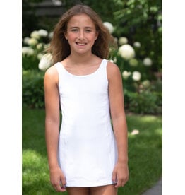 Be Elizabeth Be Elizabeth Straight Tennis Dress - White