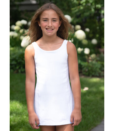 Be Elizabeth *Pre-Order* Be Elizabeth Straight Tennis Dress - White