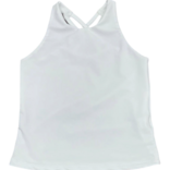 Be Elizabeth *Pre-Order* Be Elizabeth Cross Back Top - White