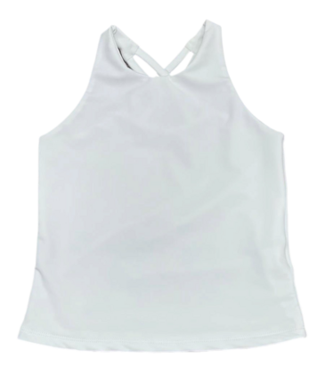 Be Elizabeth *Pre-Order* Be Elizabeth Cross Back Top - White