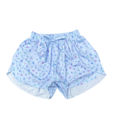 Be Elizabeth *Pre-Order* Be Elizabeth Butterfly Shorts - Blue Floral