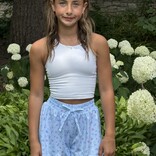 Be Elizabeth Be Elizabeth Butterfly Shorts - Blue Floral