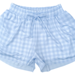 Be Elizabeth Be Elizabeth Butterfly Shorts - Blue Gingham