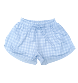Be Elizabeth *Pre-Order* Be Elizabeth Butterfly Shorts - Blue Gingham
