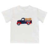 Squiggles Squiggles Patriotic Truck T-Shirt