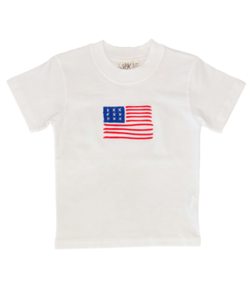 Luigi Luigi American Flag T-Shirt