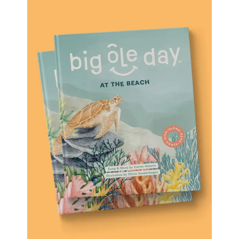 Big Ole Day At The Beach: A Sing-A-Read-Along Book