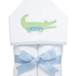 3 Marthas 3 Marthas Blue Alligator Everykid Towel