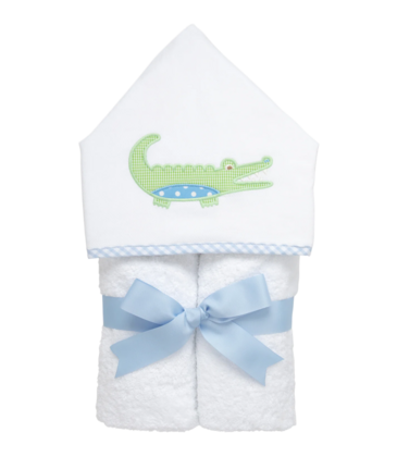 3 Marthas 3 Marthas Blue Alligator Everykid Towel